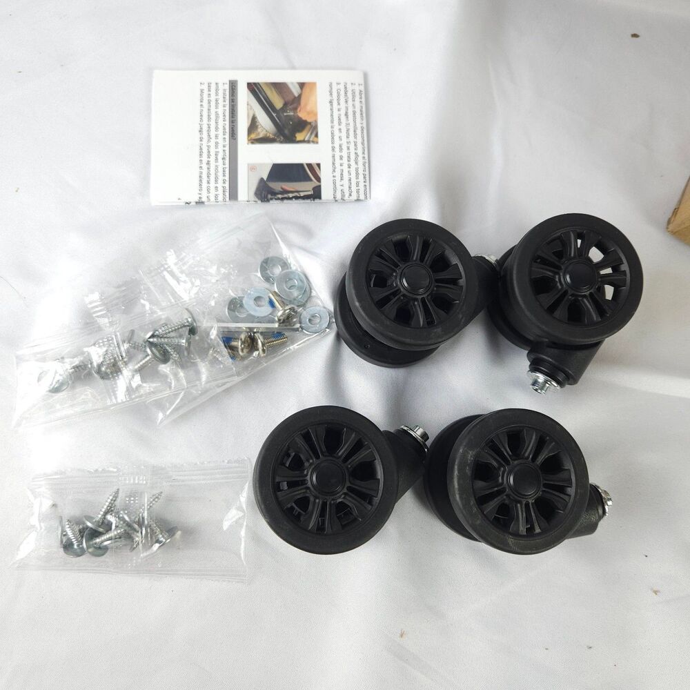 Zoofen Replacement Luggage Wheel Repair Suitcase Bag Parts W044‎ - A SET 4PCS